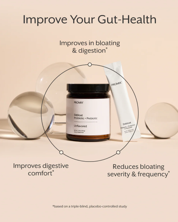Debloat: Prebiotic + Probiotic（30 Serving Jar）
